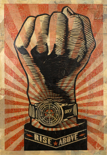 Shepard Fairey's Political Street Art